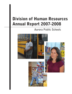 2007-2008 - Aurora Public Schools