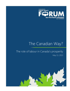The Canadian Way? - Public Policy Forum