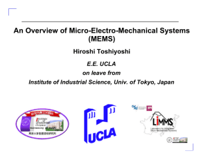 An Overview of Micro-Electro