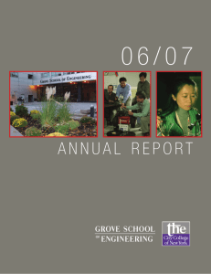 ANNUAL REPORT - The City College of New York