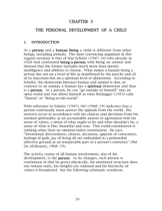 chapter 3 the personal development of a child