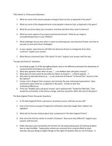 Literature Unit 1 Discussion Questions and Class Work