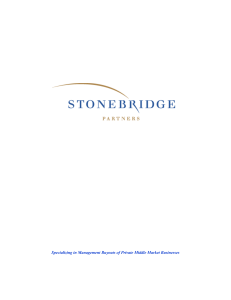 About Us - Stonebridge Partners
