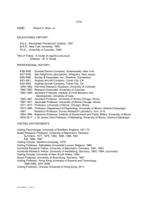 CV - HKUST Business School - Hong Kong University of Science