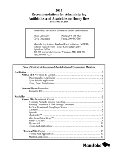 2013 Recommendations for Administering Antibiotics and
