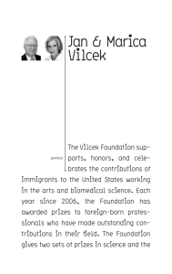 PDF - The Vilcek Foundation