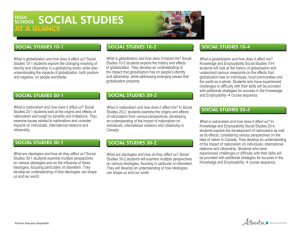 social studies - LearnAlberta.ca