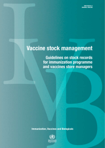 VBVaccine stock management - Service Temporarily Down