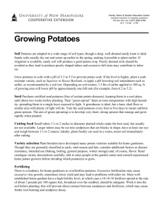 Growing Potatoes - University of New Hampshire Cooperative