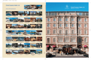 Orient-Express Hotels Ltd. - Belmond Investor Relations