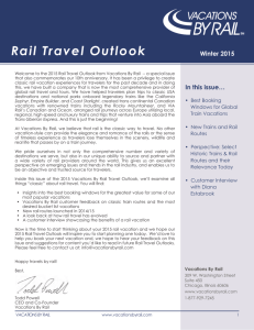 Rail Travel Outlook