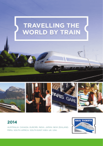 travelling the world by train