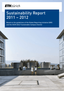 Sustainability Report 2011 – 2012