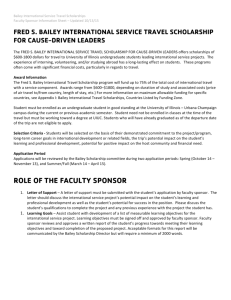 Faculty Sponsor Info
