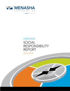 social responsibility report