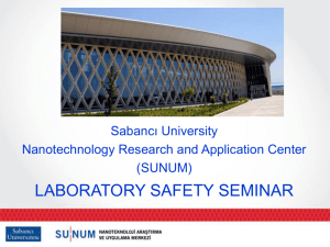 Laboratory Safety Seminar