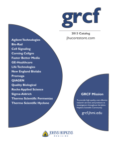 2013 GRCF Core Store Catalog
