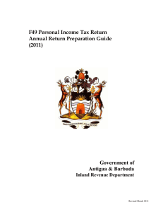 F49 Personal Income Tax Return Annual Return Preparation Guide