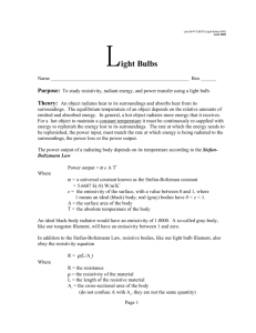 Lab-28 (Light Bulbs)