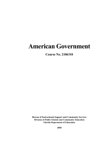 American Government - Dakota State University
