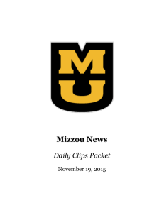 Mizzou News - University of Missouri