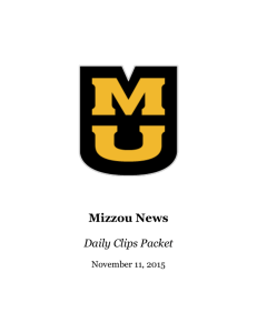 Mizzou News - University of Missouri