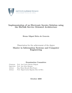 Implementation of an Electronic Invoice Solution