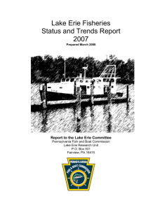 Sport Fishing Summary - Pennsylvania Fish and Boat Commission