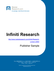 Infiniti Research - MarketResearch.com