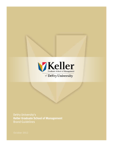 DeVry University's Keller Graduate School of Management Brand