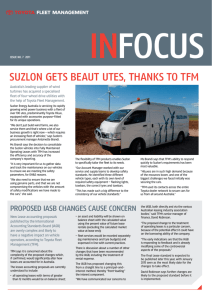 SUZlON gETS BEaUT UTES, THaNKS TO TFm