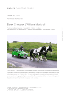 Deux Chevaux_press release