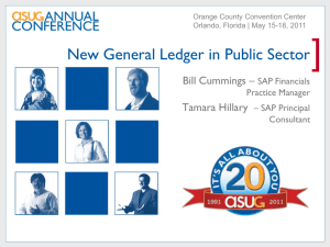 New General Ledger in Public Sector