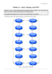 Module 01a - Basic OSPF