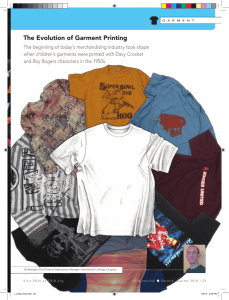The Evolution of Garment Printing