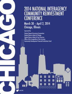 2014 national interagency community reinvestment conference