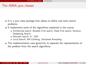 The AIMA java classes