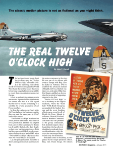 The Real Twelve O'Clock High T