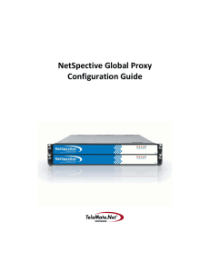 NetSpective Global Proxy Guide