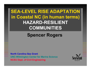 sea-level rise adaptation level rise adaptation sea