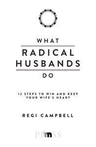 a Chapter - What Radical Husbands Do