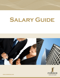 Forrer Salary Guide