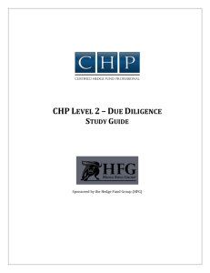 CHP Level 2 Due Diligence Study Guide