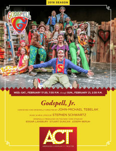 Godspell, Jr. - Aberdeen Community Theatre