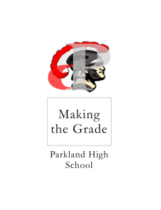 Making The Grade - Parkland School District
