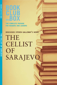 The Cellist of Sarajevo - Bookclub-in-a-Box