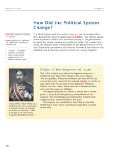 How Did the Political System Change?