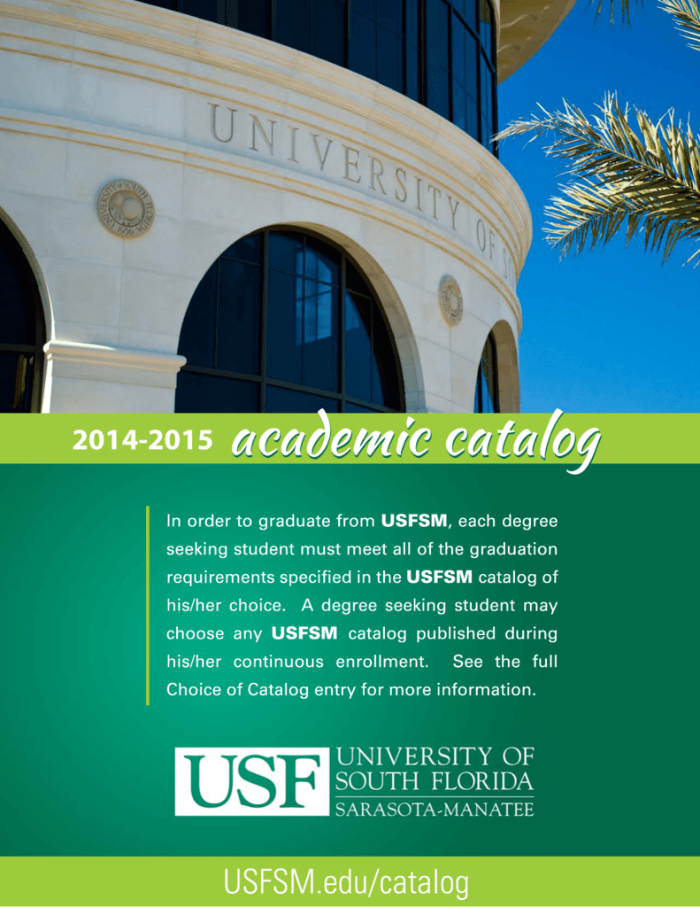 Usf 2023 Academic Calendar Table Of Contents - Usf Sarasota