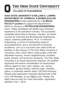 Ohio State University - Chemical and Biomolecular Engineering at