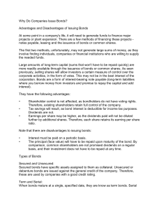 Why Do Companies Issue Bonds? Advantages and Disadvantages